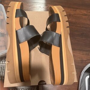 Reef Cushion Vista Higher Black/Size 11 Sandal